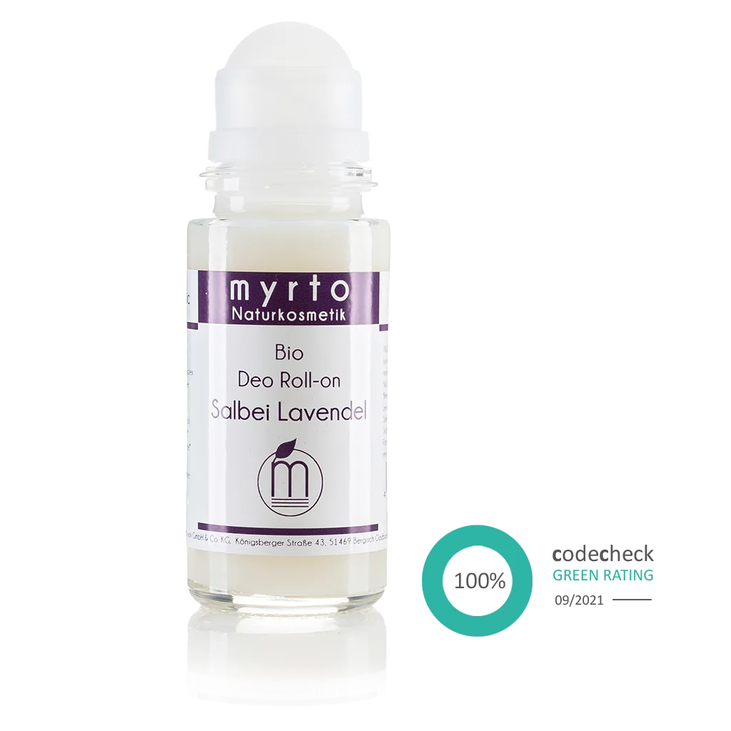 Bio Deo Roll-on Salbei Lavendel - Myrto Naturkosmetik