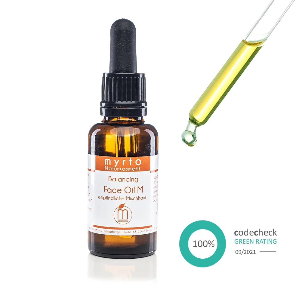 Balancing Face Oil M - Ausgleichendes Gesichtsöl - Myrto Naturkosmetik