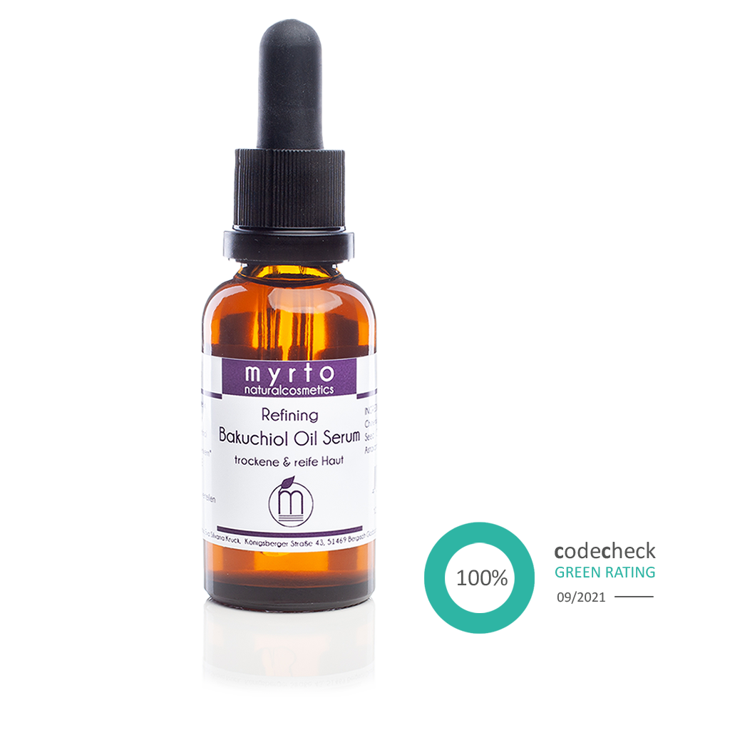 Bakuchiol Oil Serum - hautsanfte Retinol-Alternative - Myrto Naturkosmetik