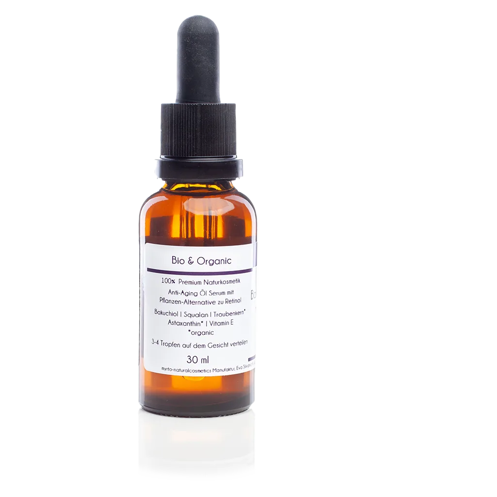 Bakuchiol Oil Serum - hautsanfte Retinol-Alternative - Myrto Naturkosmetik