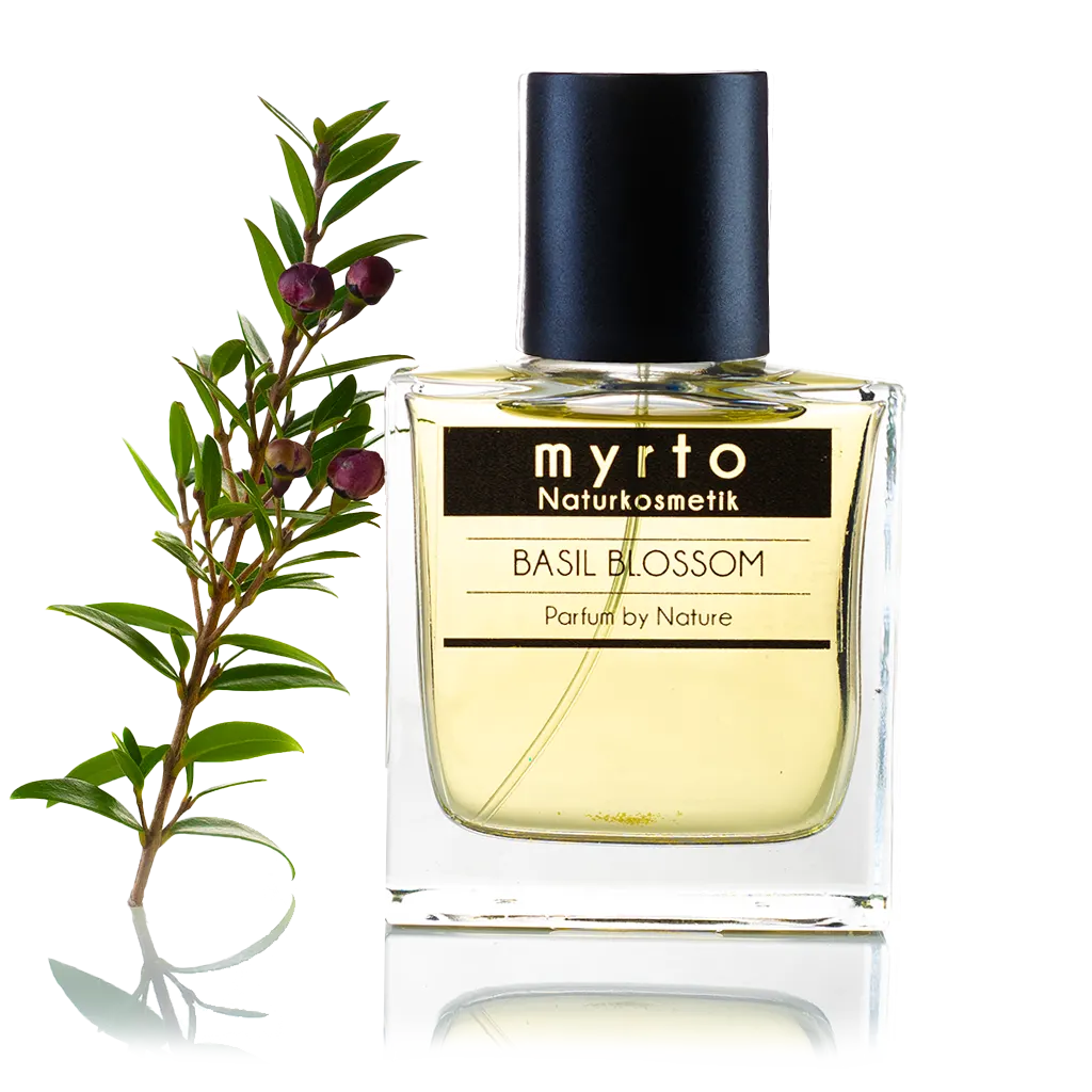 Bio Natur Parfum - BASIL BLOSSOM - Myrto Naturkosmetik